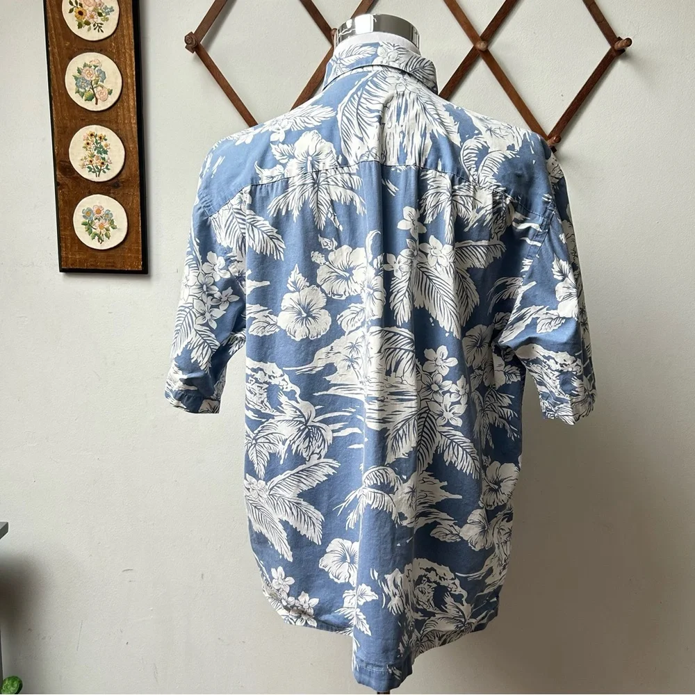 J. Crew Tropical Floral Hawaiian Shirt